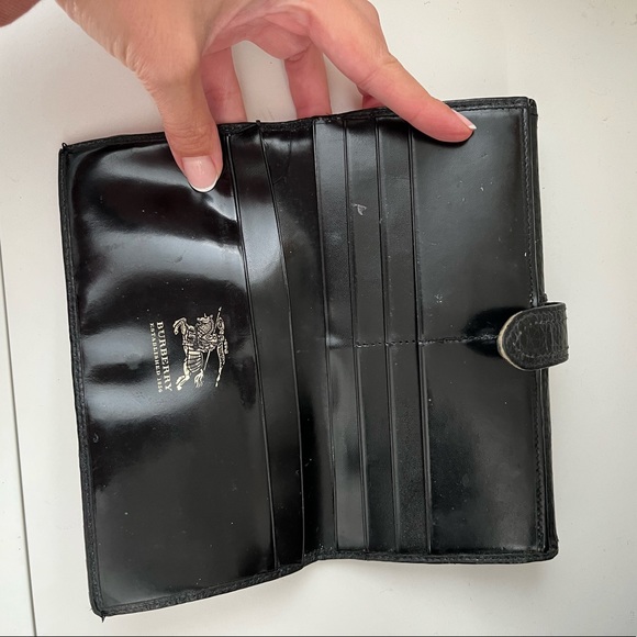 Burberry Vintage Check and Leather Folding Wallet - Picture 6 of 8